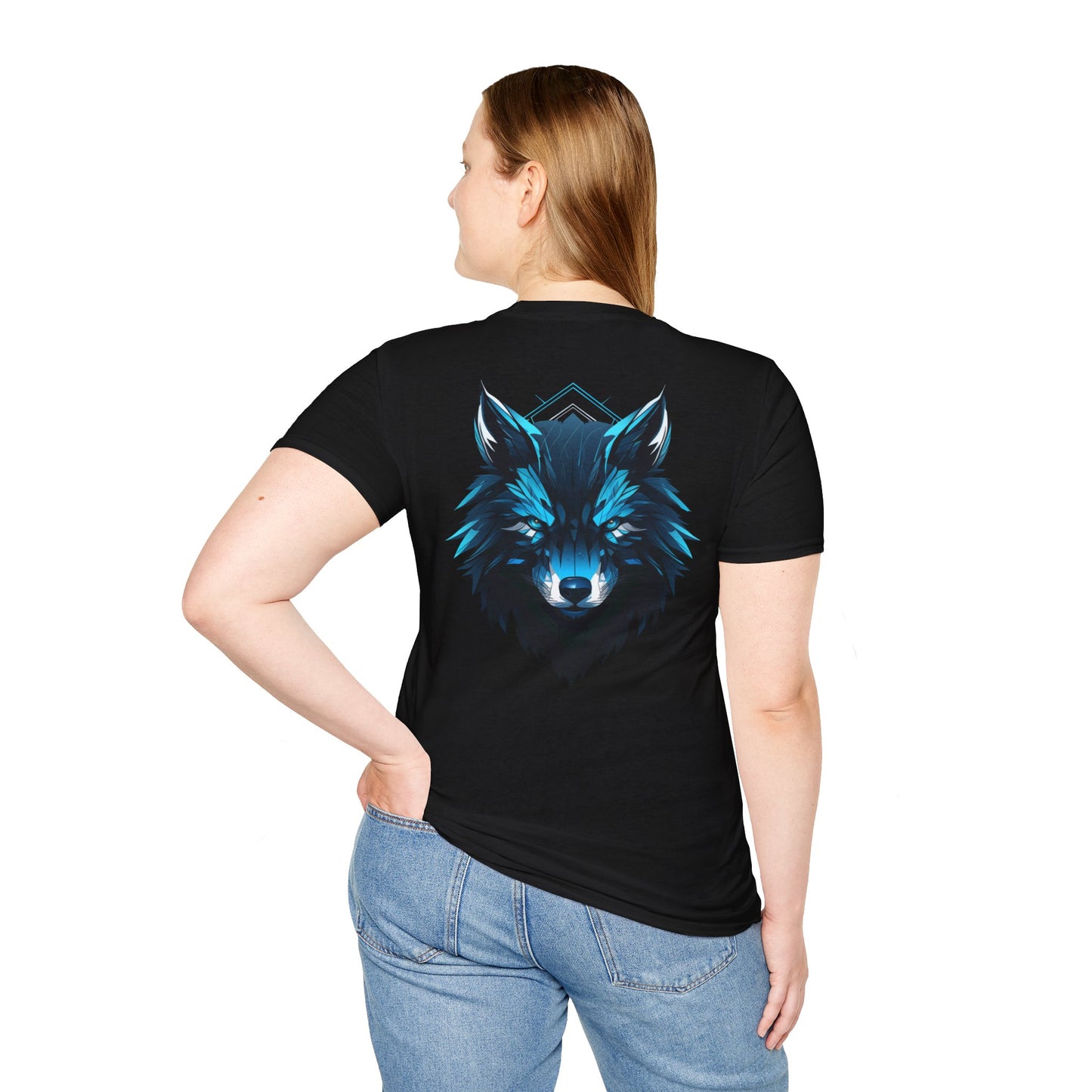 Blue Wolf Graphic