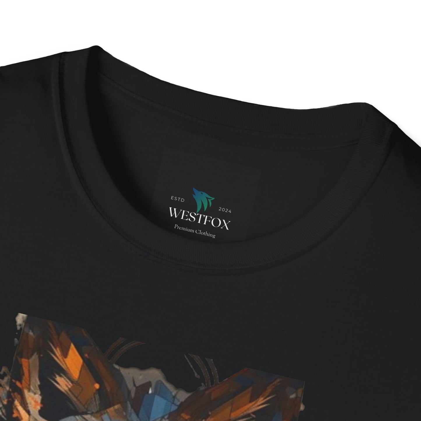 Wolf Art Unisex Softstyle T-Shirt – Wholeness Graphic Tee