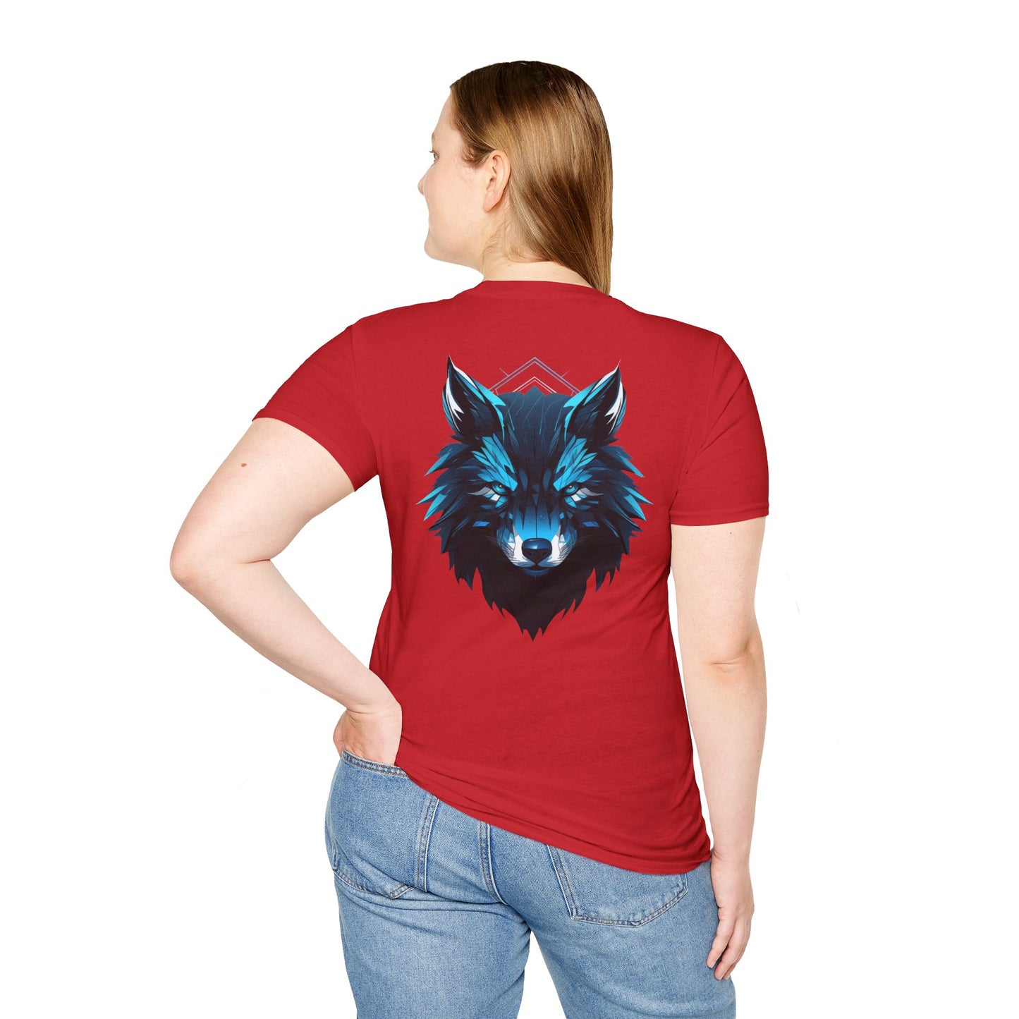 Blue Wolf Graphic